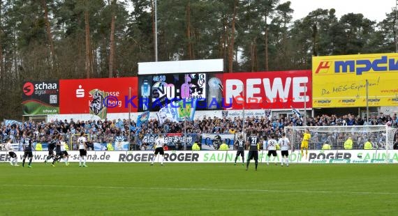 2. Bundesliga SV Sandhausen - TSV 1860 München Hardtwaldstadion Sandhausen 01.03.2014 (© Kraichgausport / Loerz)